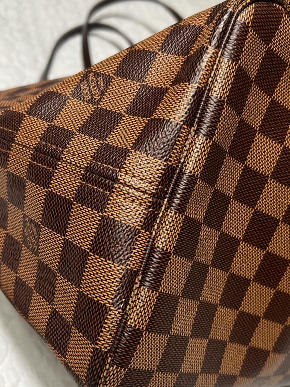 Extra Large Louis Vuitton Neverfull MM Damier Ebene - Picture 4 of 6